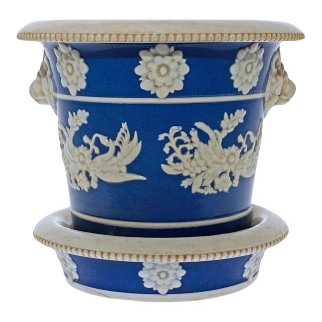 Antique Georgian Cachepot and Stand by Chetham & Woolley For Sale