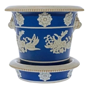 Antique Georgian Cachepot and Stand by Chetham & Woolley