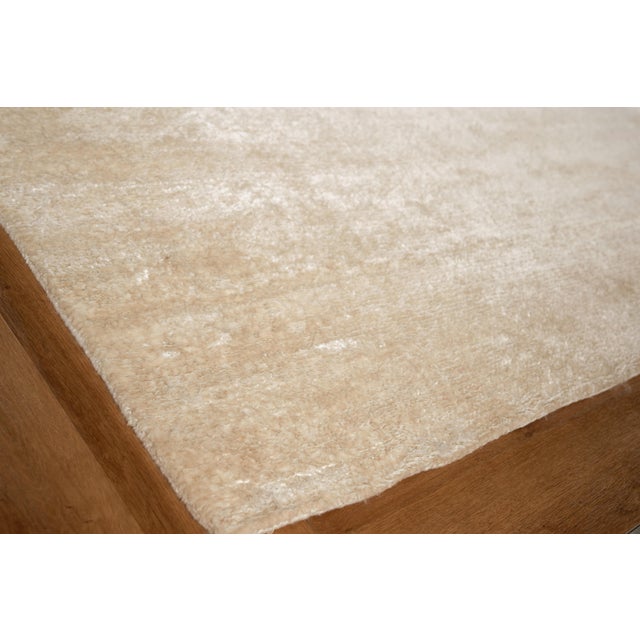 The name says it all. The Plush rug is hand knotted with comfort in mind using a blend of bamboo silk and mohair. Designed...