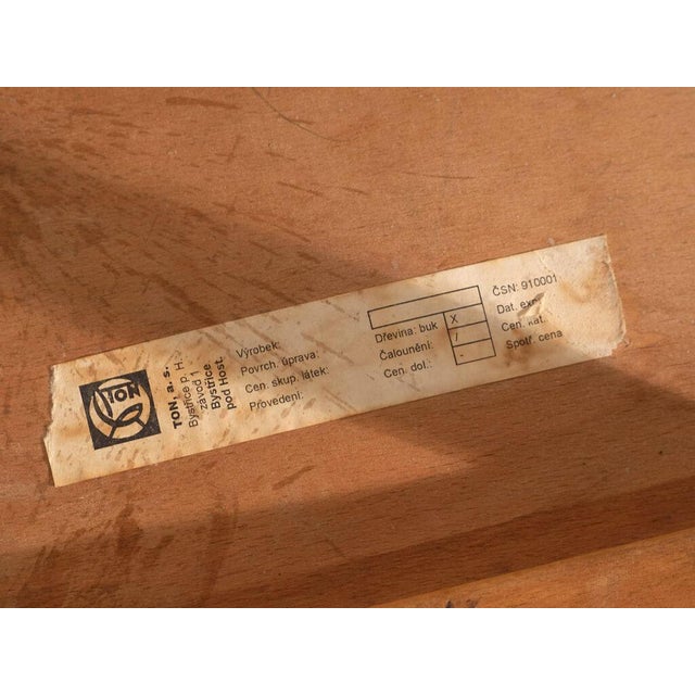 Antique Dining Chairs from Ton, Set of 8 For Sale - Image 15 of 18