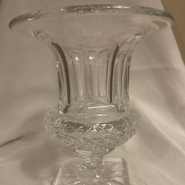 St Louis Crystal Urn For Sale - Image 4 of 5
