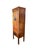 Vintage Chinoiserie Cantonese High Elm Wood Armoire 69" H For Sale - Image 4 of 7