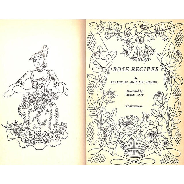 "Rose Recipes" 1939 Rohde, Eleanour Sinclair For Sale - Image 4 of 8