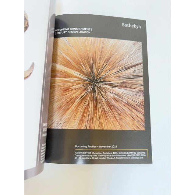 Sotheby's 20th Century Design Auction Catalogue, New York 2015 For Sale - Image 11 of 17