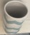 Mid-Century Modern Vintage Chinsese Ceramic19.5” Zigzag Pattern Floor Vase For Sale - Image 3 of 6