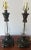 Chocolate 1990s Michael Berman Hand Made Ceramic and Glass Lamps - a Pair For Sale - Image 8 of 8