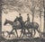 Paul Desmond Brown Fox Hunting Scene Drypoint For Sale - Image 4 of 7