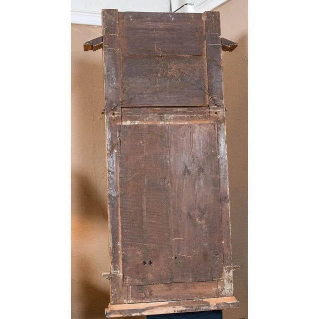 Glass Italian Neoclassical Paint Decorated Mirror For Sale - Image 7 of 7