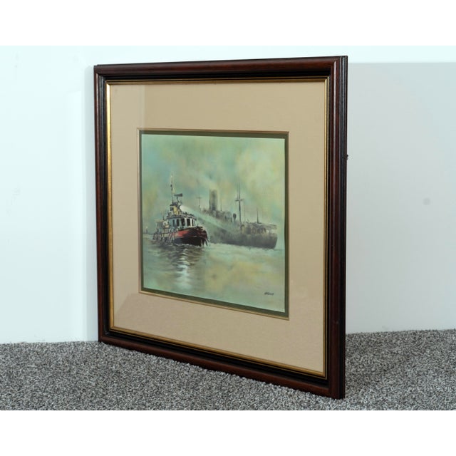1950s John Kelly Lithograph, Harbour Bound For Sale - Image 4 of 5