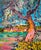 Aqua Linda Clerget, Solar Harmony, Acrylic For Sale - Image 8 of 8