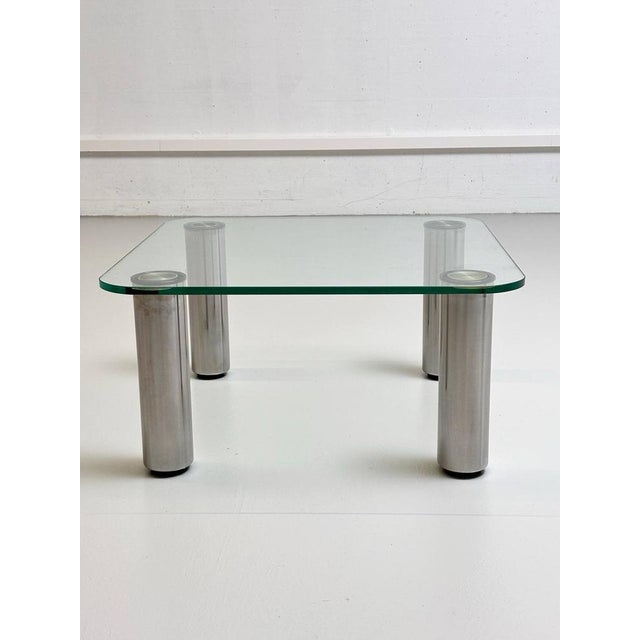 Silver Marcuso Coffee Table by Marco Zanuso for Zanotta, 1970s For Sale - Image 8 of 8