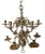 Metal 17th Century Chandelier with 12 Arms Rembrandt Van Rijn, 1650s For Sale - Image 7 of 9