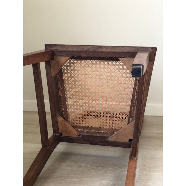 Pair of Oak Art Deco Amsterdam School Dining Chairs 1920s For Sale - Image 10 of 11