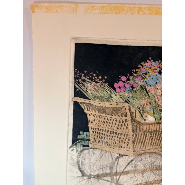 Late 20th Century Danny Phifer "Decorated Perambulator" Signed Limited Edition Original Etching 13/300 For Sale - Image 10 of 16