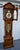 Ridgeway Oak Grandfather Clock Jacobean Style Barley Twist Tempus Fugit For Sale - Image 17 of 18