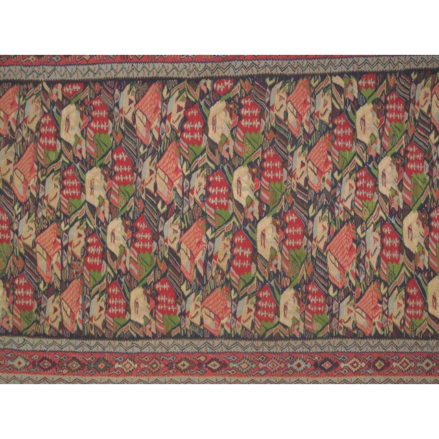 1980s Persian Kilim Rug - 9'1" X 6'3" For Sale - Image 4 of 6