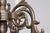 Traditional 1970s Colonial Style Brass 6 Light Chandelier For Sale - Image 3 of 12