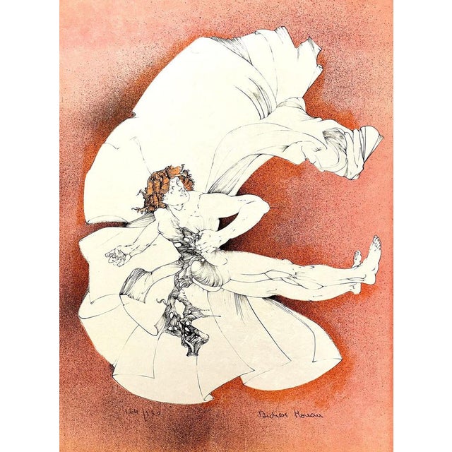 Didier Moreau, Untitled, 1970, Original Lithograph For Sale - Image 4 of 4