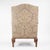 Late 20th Century George II Style Walnut Wing Armchair by Mike Bell For Sale In Chicago - Image 6 of 18