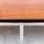Florence Knoll Vintage Florence Knoll Style Walnut & Chrome Bench by g.m. Proctor & Sons For Sale - Image 4 of 12