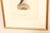 Cream Early 20th Century Swedish Framed Puffin Lithograph, C. 1920 For Sale - Image 8 of 11