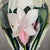 Contemporary Scott Bayless Lotton Studios Signed Hand Blown Art Glass Orchid Vase For Sale - Image 3 of 5