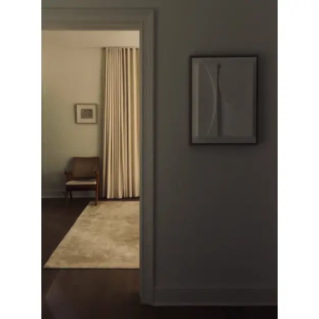 Contemporary Minimalist Abstract Plaster Relief Painting, Framed For Sale - Image 4 of 5