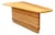 Vintage Pencil Reed and Wood Surfboard Desk For Sale