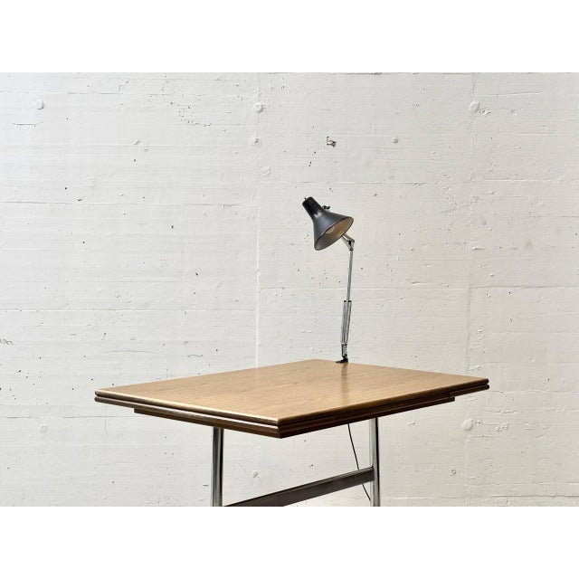 Vintage Architect's Clamp Lamp, 1970s, in Very Good conditions. Designed 1970 to 1979 European Plug (up to 250V).The...