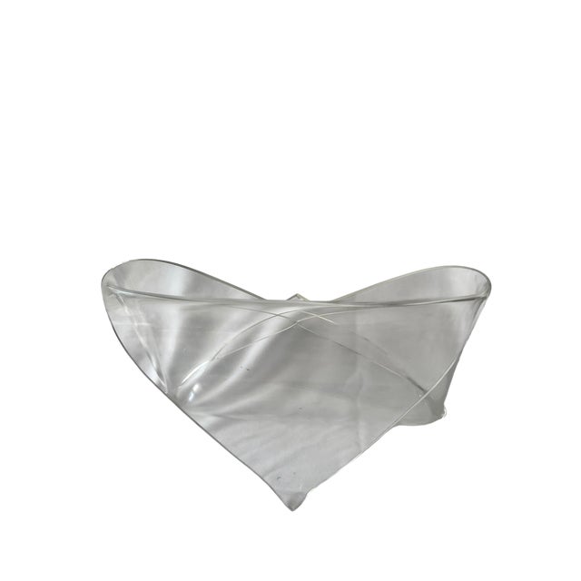 Vintage Sculptural Lucite Envelope Catchall Letter Organizer Desk Caddy For Sale In Jacksonville, FL - Image 6 of 10