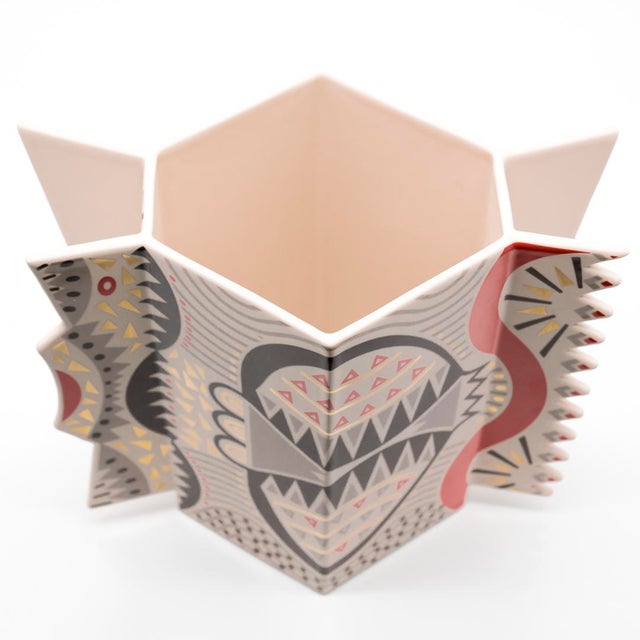 Atelier Prototype Vase by Laura Fiume for Rosenthal, 1990 For Sale - Image 12 of 14