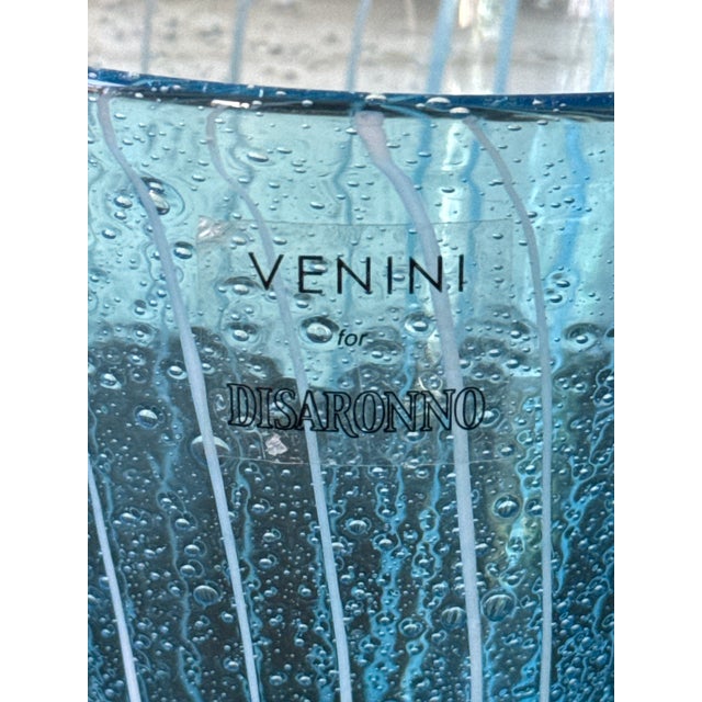 Glass 1970s Petite Venini Murano Glass Ice Bucket For Sale - Image 7 of 7