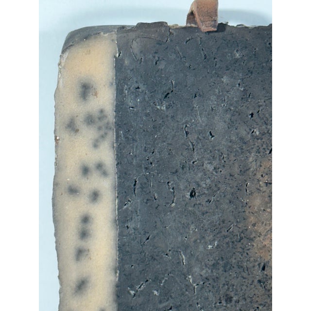 A Fine Contemporary Stoneware Wall Relief by Theodora Chorafas. For Sale - Image 9 of 12