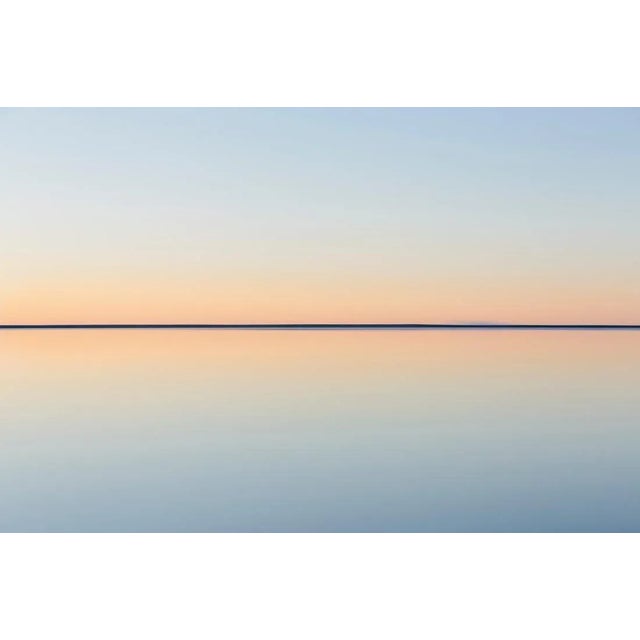Mint Images, The View to the Clear Line of the Horizon Where Land Meets Sky, Across the Flooded Surface of Bonnev,...