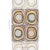 An homage to paper marbling and the aqueous, amorphous patterns that it produces, Mood Ring features a large-scale grid of...