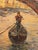 Italian Gondola Scene Signed Oil Painting For Sale - Image 4 of 5