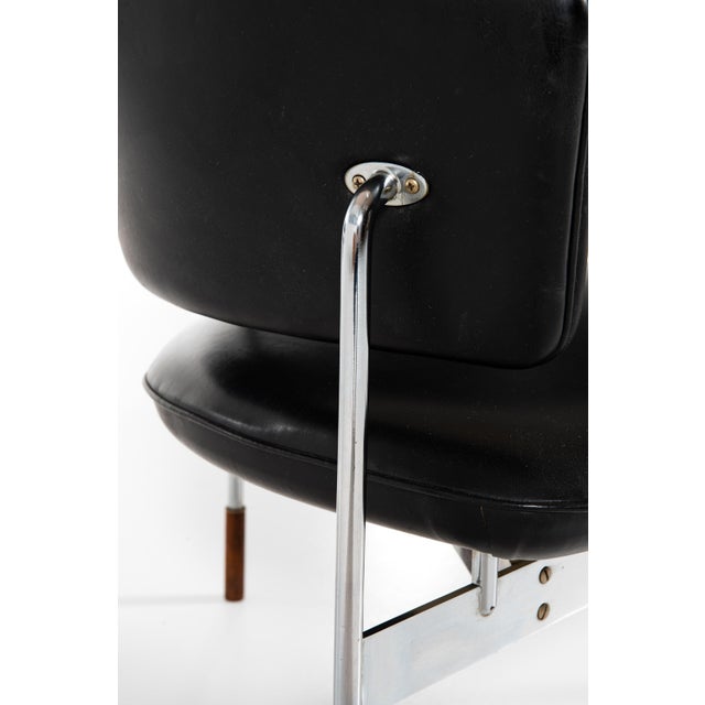 Set of Norwegian Rosewood Model Cirkel Lounge Chairs by Sigurd Resell for Rastad & Relling, 1960s For Sale - Image 4 of 13