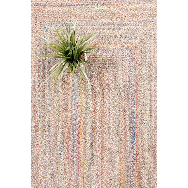 Transitional Pasargad Home Ponta Handmade Indoor/Outdoor Area Rug- 5' 0" X 8' 0" For Sale - Image 3 of 7