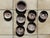 Small Studio Ceramic Wall Plates from Serocka, Germany, 1970s, Set of 7 For Sale - Image 9 of 11