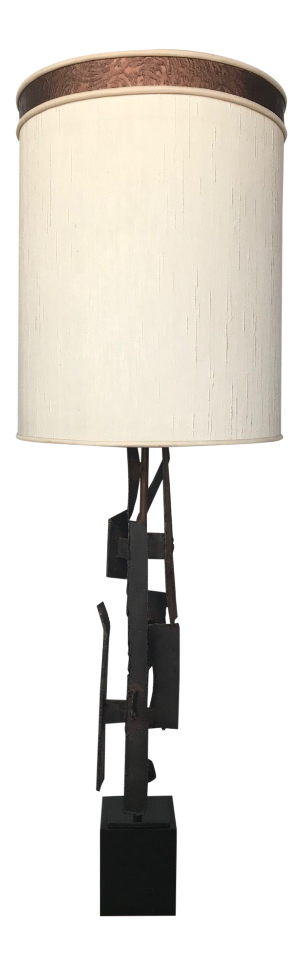 brutalist table lamp