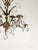 Antique 5 Arm 10 Light Mesmerizing Baroque Brass Cut Lead Crystal Chandelier For Sale - Image 10 of 12
