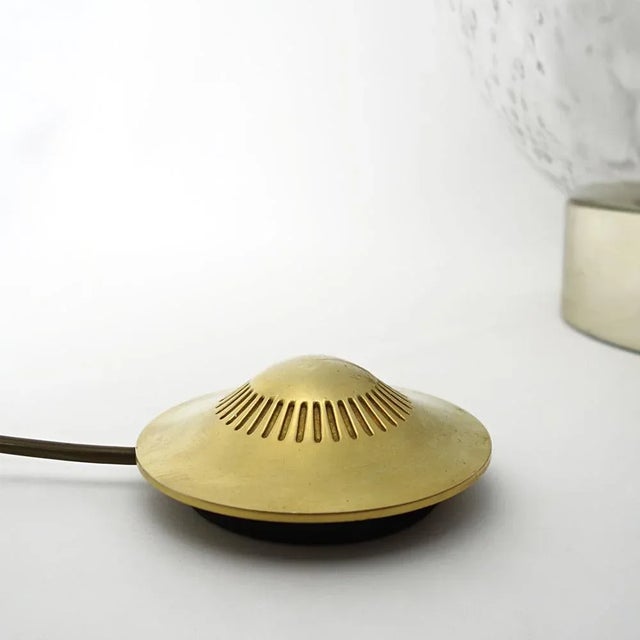 Large Space Age Ball Table Lamp Planet by Doria For Sale - Image 9 of 11