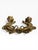 Baroque Antique Italian Giltwood Double Arm Wall Sconce With Laurel Motif For Sale - Image 3 of 18