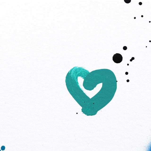 Los Angeles artist Amber Goldhammer paints dramatic abstract compositions in acrylic on canvas featuring energetic...