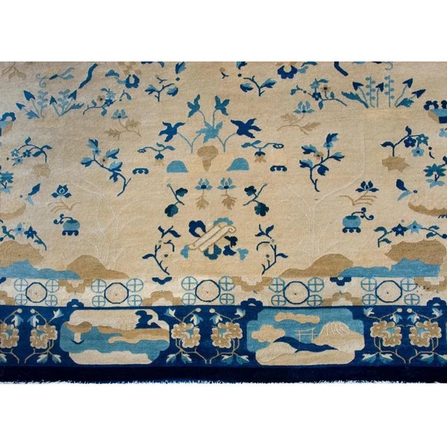 Late 19th Century Chinese Peking Rug For Sale In Chicago - Image 6 of 8