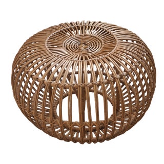 Lobster Pot Ottoman Pouf by Franco Albini, 1980 For Sale