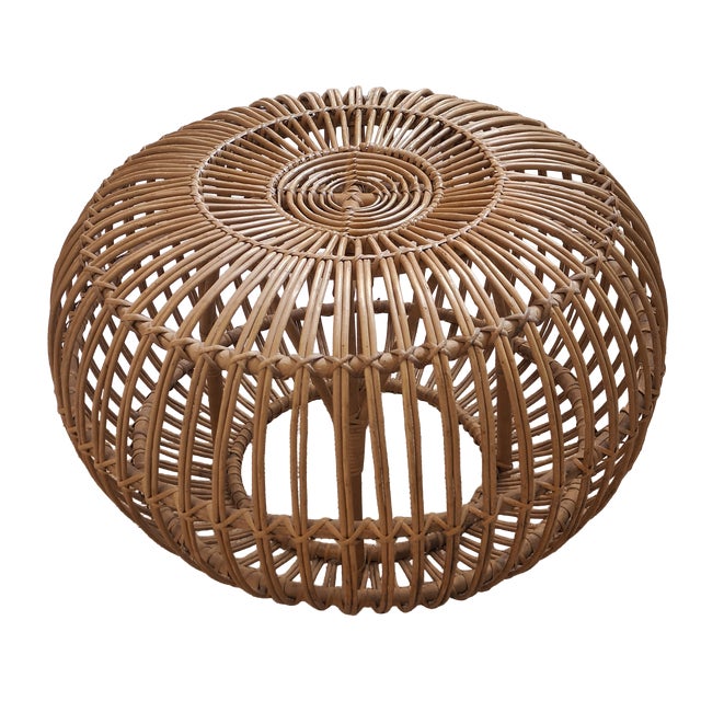 Lobster Pot Ottoman Pouf by Franco Albini, 1980 For Sale