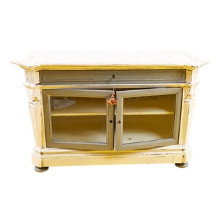 White and Dove Grey Wood Sideboard, Early 1900s For Sale