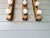 Brass Wall Sconces in the style of Lodge, 1970s, Set of 3 For Sale - Image 6 of 13
