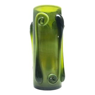 Vase by J. Słuczan-Orkusz for Cracow Institute for Glassworks, Poland, 1970s For Sale